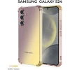 Силиконовый чехол для Galaxy S24 Krieger Mix 1.5мм противоударный Матово-золотой