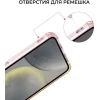 Силиконовый чехол для Galaxy S24 Krieger Mix 1.5мм противоударный Матово-золотой
