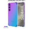 Силиконовый чехол для Galaxy S24+ Krieger Mix 1.5мм противоударный Фиолетово-синий