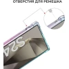 Силиконовый чехол для Galaxy S24 Ultra Krieger Mix 1.5мм противоударный Розово-зеленый
