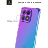 Силиконовый чехол для Honor X8b Krieger Mix 1.5мм противоударный Фиолетово-синий
