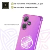 Силиконовый чехол для Infinix Hot 40i Krieger Mix 1.5мм противоударный Розово-фиолетовый