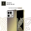 Силиконовый чехол для Infinix Note 40 Krieger Mix 1.5мм противоударный Матово-золотой