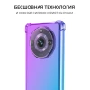 Силиконовый чехол для Realme 11 Pro / Realme 11 Pro+ Krieger Mix 1.5мм противоударный Фиолетово синий