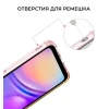 Силиконовый чехол для Samsung Galaxy A05S Krieger Mix 1.5мм противоударный Матово-золотой