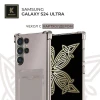 Силиконовый чехол для Samsung Galaxy S24 Ultra Krieger с кардхолдером Серый