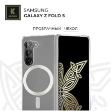 Силиконовый чехол для Samsung Galaxy Z Fold 5 Krieger Mix 1.5мм с магнитом