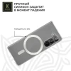 Силиконовый чехол для Samsung Galaxy Z Fold 5 Krieger Mix 1.5мм с магнитом Прозрачный