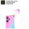 Силиконовый чехол для Tecno Pova 6 Pro 5G Krieger Mix 1.5мм противоударный Розово-зеленый