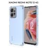 Силиконовый чехол для Xiaomi Redmi Note 12 4G Krieger Mix 1.5мм противоударный Прозрачный