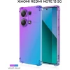 Силиконовый чехол для Xiaomi Redmi Note 13 Krieger Mix 1.5мм противоударный Фиолетово-синий