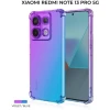 Силиконовый чехол для Xiaomi Redmi Note 13 Pro 5G Krieger Mix 1.5мм противоударный Фиолетово-синий