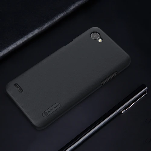Чехол накладка для LG Q6 Nillkin Super Frosted Shield Черный