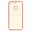 Силиконовый чехол для LeEco (LeTV) Le 1S Hallsen Прозрачный с красными краями