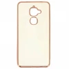 Силиконовый чехол для LeEco (LeTV) Le 2 Pro X620 Hallsen Прозрачный с красными краями