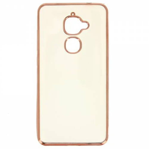 Силиконовый чехол для LeEco (LeTV) Le 2 Pro X620 Hallsen Прозрачный с красными краями