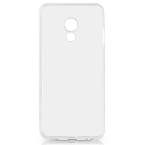 Силиконовый чехол для Meizu 15 Lite TPU 1мм Прозрачный глянцевый