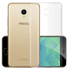 Силиконовый чехол для Meizu M5C iBox Crystal Прозрачный