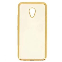 Силиконовый чехол для Meizu M6 Hallsen Золотой