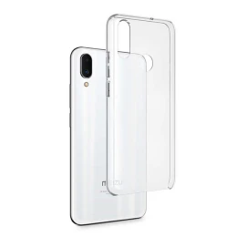 Силиконовый чехол для Meizu Note 9 TPU 1мм Прозрачный глянцевый