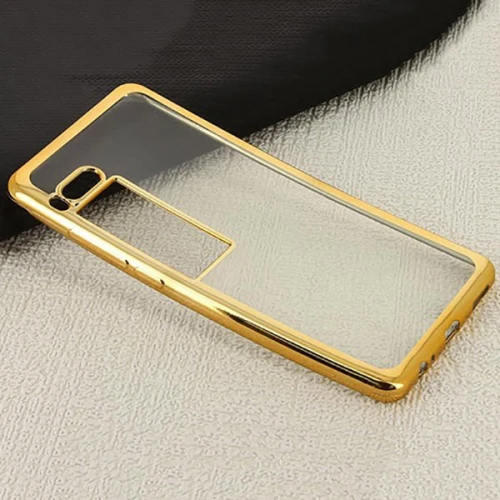 Силиконовый чехол для Meizu Pro 7 Hallsen Золотой