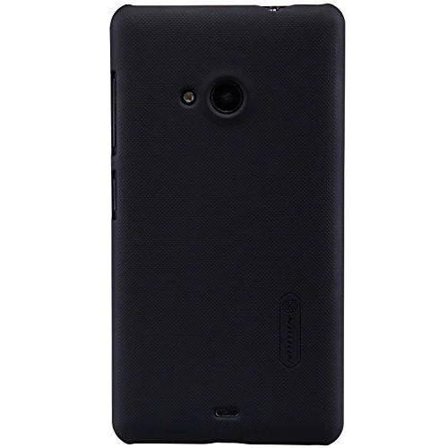 Чехол накладка для Microsoft Lumia 535 Dual Sim Nillkin Super Frosted Shield черный