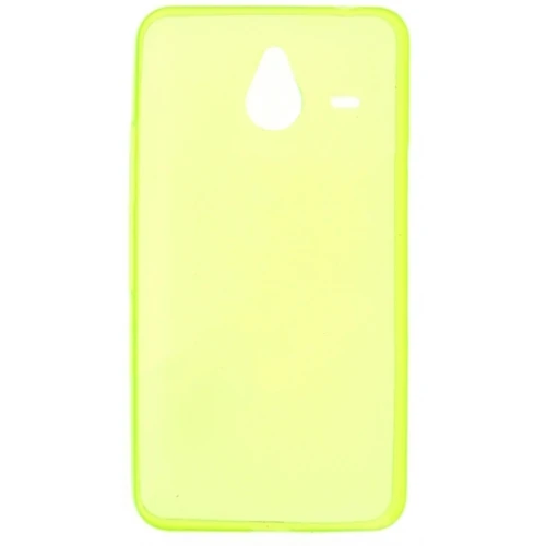 Силиконовый чехол для Microsoft Lumia 640 XL TPU 0.5мм зеленый глянцевый