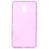 Силиконовый чехол для Microsoft Lumia 640 XL TPU 0.5мм розовый глянцевый