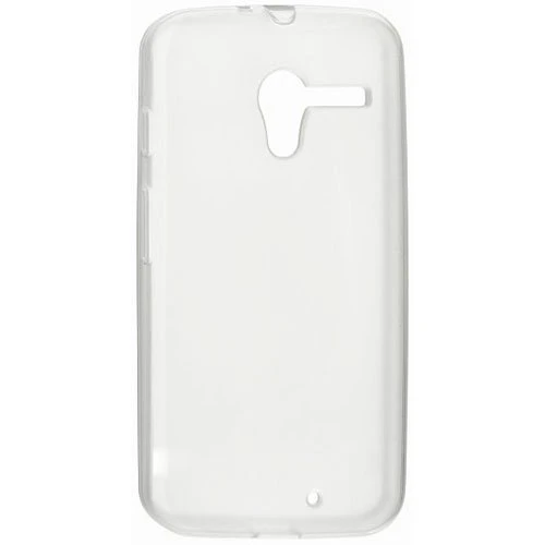 Силиконовый чехол для Motorola Moto X Melkco бело прозрачный глянцевый