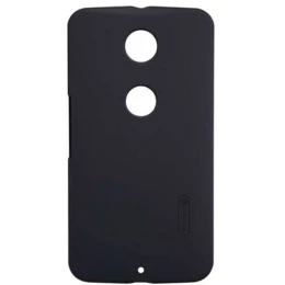 Чехол накладка для Motorola Nexus 6 Nillkin Super Frosted Shield черный