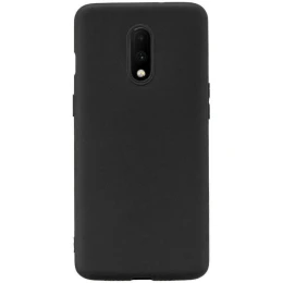 Силиконовый чехол для OnePlus 7 TPU 1мм Черный матовый