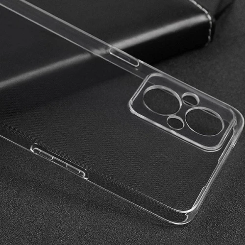 Силиконовый чехол для OnePlus Nord N20 TPU 1мм с защитой камеры Прозрачный
