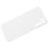 Силиконовый чехол для Oppo A16 TPU 1мм с защитой камеры Прозрачный