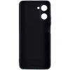 Силиконовый чехол для Realme 10 Soft Matte с микрофиброй Черный