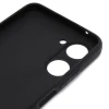 Силиконовый чехол для Realme 10 Soft Matte с микрофиброй Черный
