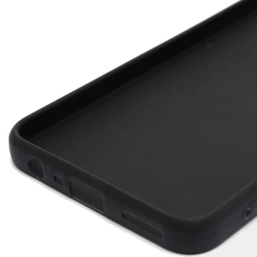 Силиконовый чехол для Realme 10 Soft Matte с микрофиброй Черный