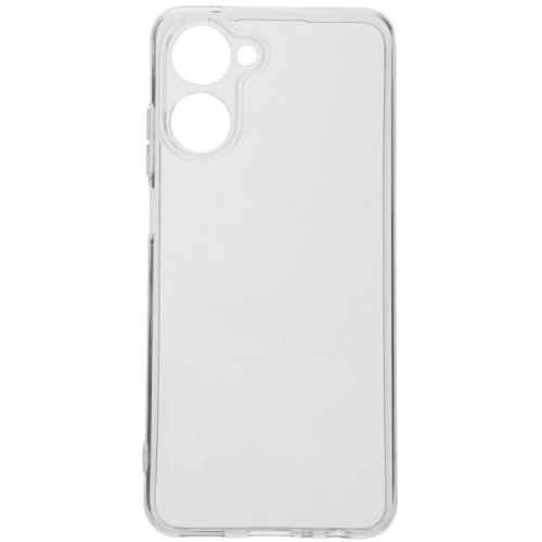 Силиконовый чехол для Realme 10 TPU 1мм с защитой камеры Прозрачный