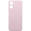 Силиконовый чехол для Realme 10 Pro 5G Soft Matte с микрофиброй Пыльно розовый