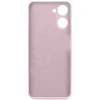 Силиконовый чехол для Realme 10 Pro 5G Soft Matte с микрофиброй Пыльно розовый