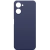 Силиконовый чехол для Realme 10 Pro 5G Soft Matte с микрофиброй Синий