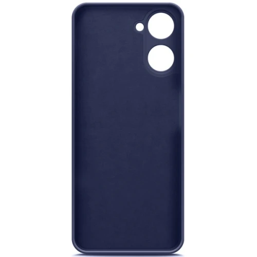 Силиконовый чехол для Realme 10 Pro 5G Soft Matte с микрофиброй Синий