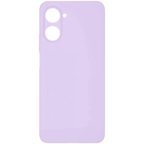 Силиконовый чехол для Realme 10 Pro 5G Soft Matte с защитой камеры Сиреневый