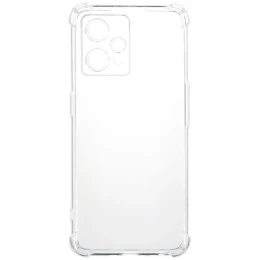 Силиконовый чехол для Realme 9 Pro TPU 1.5мм с усиленными углами и защитой камеры Прозрачный