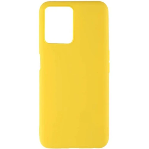 Силиконовый чехол для Realme 9 Pro Plus Soft Matte Желтый