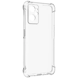 Силиконовый чехол для Realme 9i TPU 1мм с усиленными углами и защитой камеры Прозрачный