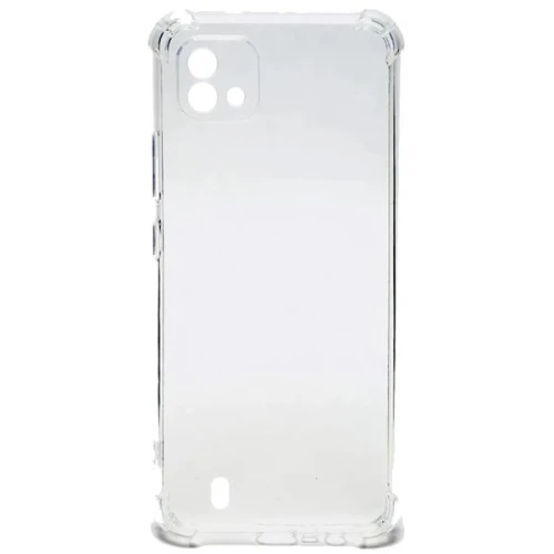 Силиконовый чехол для Realme C11 2021 TPU 1.5мм с усиленными углами и защитой камеры Прозрачный