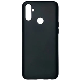 Силиконовый чехол для Realme C3 TPU 1мм Черный матовый