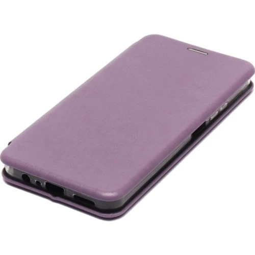Чехол книжка для Realme C30 Fashion Case на магнитах с визитницей Фиолетовый