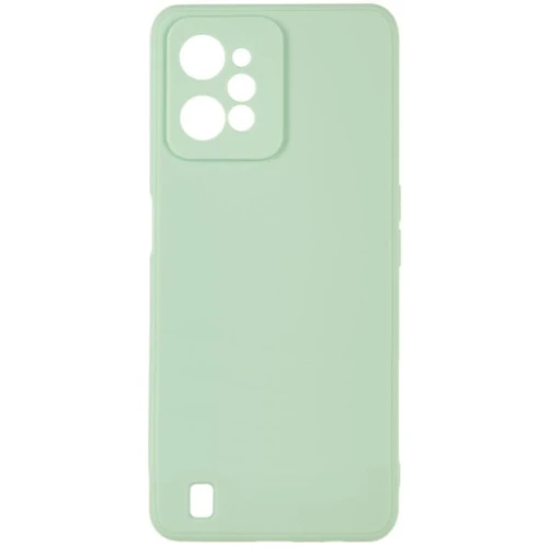 Силиконовый чехол для Realme C31 Soft Matte с микрофиброй Мятный