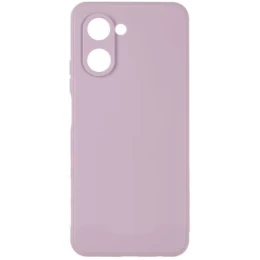 Силиконовый чехол для Realme C33 Soft Matte с микрофиброй Сиреневый